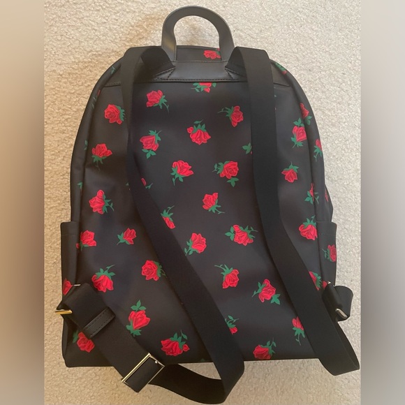 Kate Spade Medium Chelsea 🌹Rose Toss Nylon Dome Backpack 🎒 - Picture 6 of 12